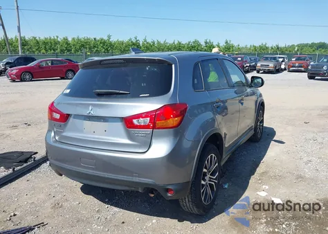2017 Mitsubishi Outlander Sport 2.0 Es из США, поврежденный, VIN JA4AR3AU3HZ000427